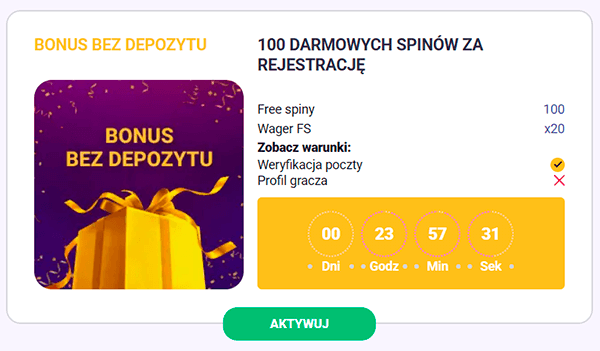 Odbierz bonus na swoim koncie Odbierz bonus na swoim koncie