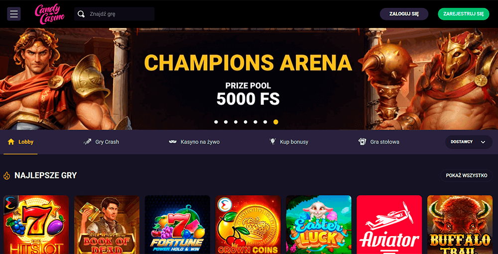 Jak odebrać bonus powitalny Candy Casino Jak odebrać bonus powitalny Candy Casino