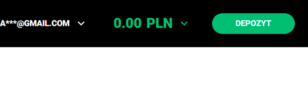 Otwórz sekcję „Wpłata”